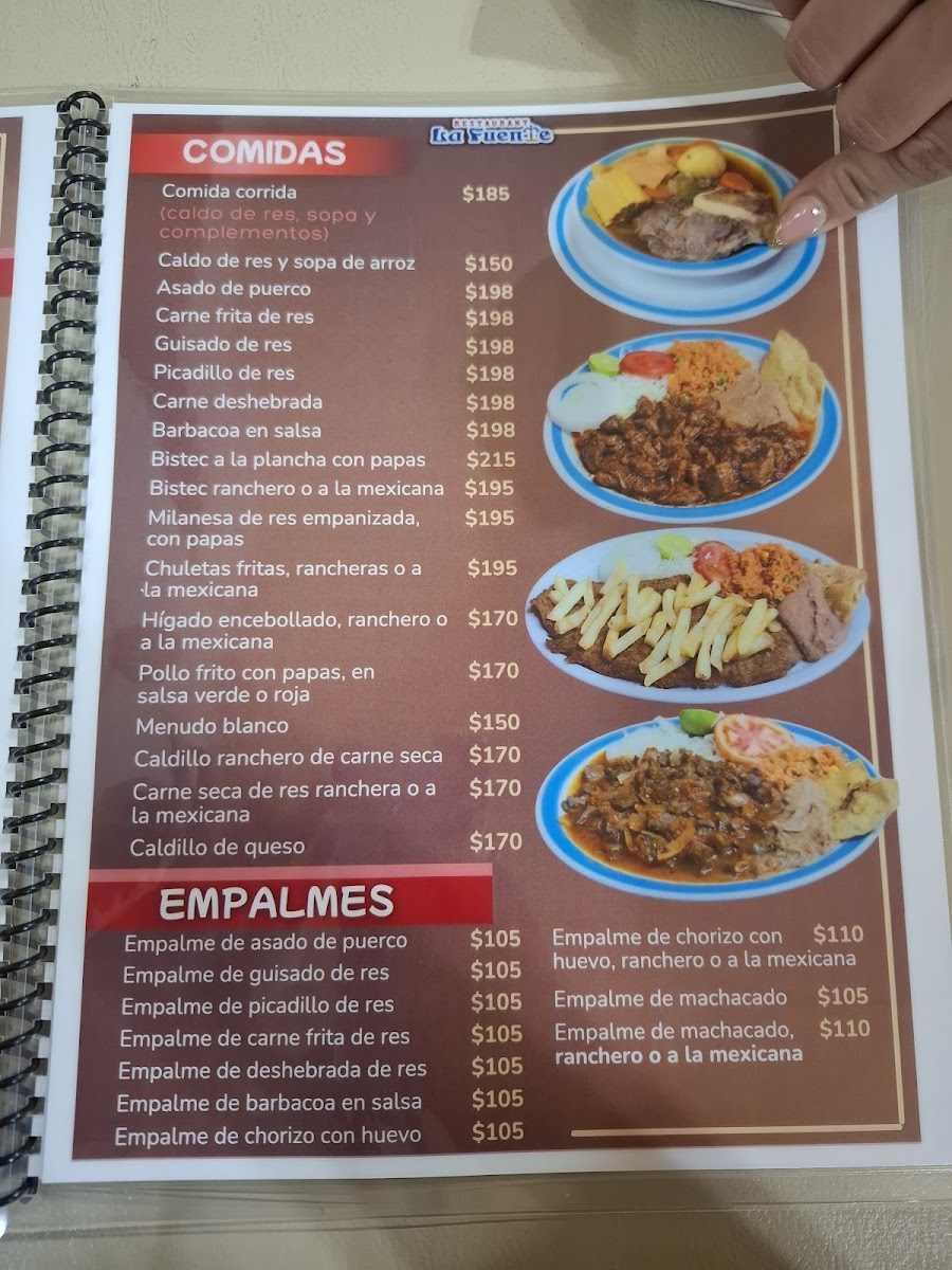 Restaurant La Fuente Menu - Image 5